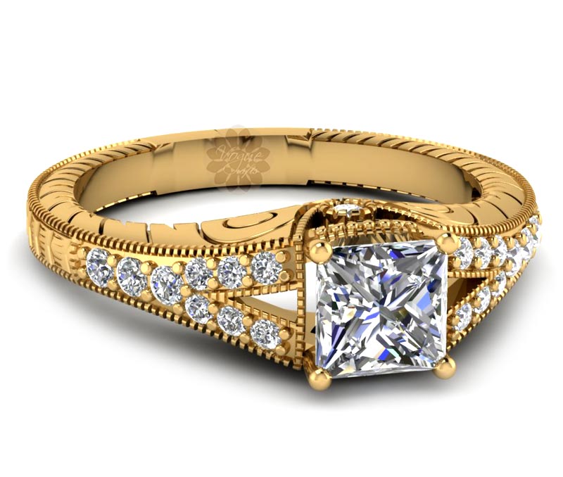 Vogue Crafts & Designs Pvt. Ltd. manufactures Antique Diamond Ring at wholesale price.